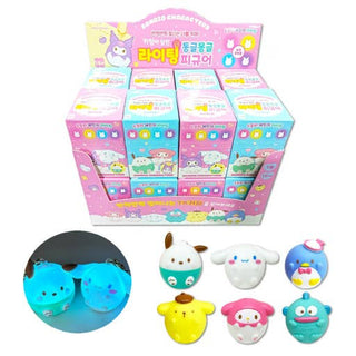 Sanrio Mood Lighting Charaters Figure Key RIng Zipper Charm (Blind Box)