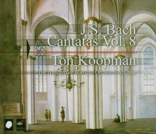 the album cover for Ton Koopman - Cantatas 8