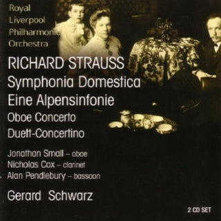 the album cover for Mckinley/Elmer/Korneitchouk - Symphonia Domestica / Eine Alpensinfonie