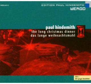 the album cover for P. HINDEMITH - Long Christmas Dinner Das Lange Weihnachtsmahl
