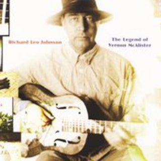 the album cover for Richard Johnson Leo - Legend Of Vernon Mcalister