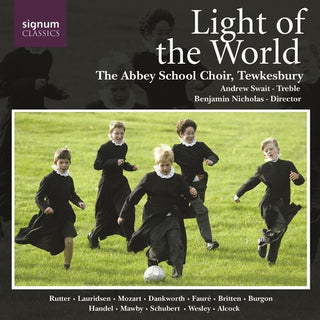 the album cover for Tewkesbury Abbey Choir - Light of the World