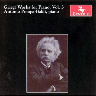 the album cover for E. GRIEG - Works for Piano 3
