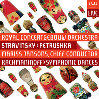 the album cover for Royal Concertgebouw Orchestra - Petrushka / Symphonic Dances