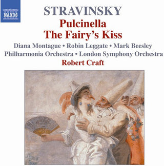 the album cover for Robert Craft - Pulcinella / Fairy's Kiss