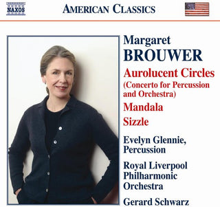 the album cover for Gerard Schwarz - Aurolucent Circles