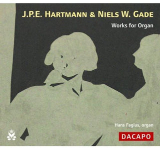 the album cover for Hartmann/Gade - Works for Organ
