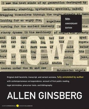 Howl (50th Anniversary Edition) by Allen Ginsberg