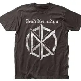 Dead Kennedys Distressed Logo T-Shirt, Black