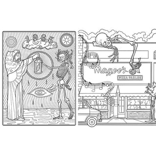 The Official Coloring Book of Grateful Dead