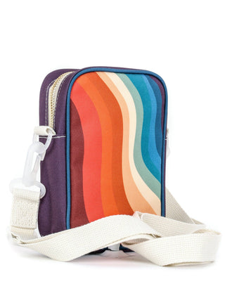Fydelity Small Crossbody Shoulder Bag - Groovy