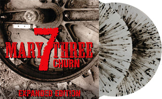 7 Mary Three- Churn (RSD Essential  Milky Clear w/ Black Splatter Vinyl)