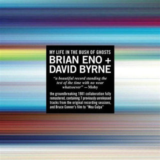 the album cover for Eno/Byrne - My Life in the Bush of Ghosts