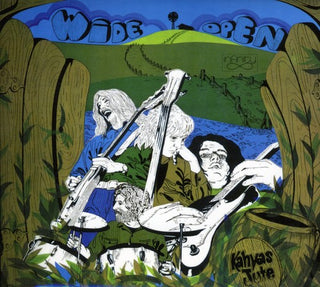 the album cover for Kahvas Jute - Wide Open