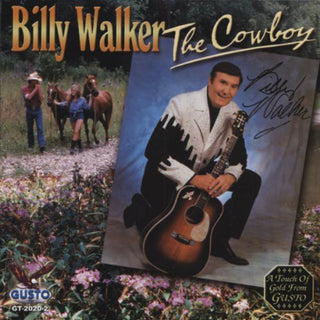the album cover for Billy Walker - Cowboy