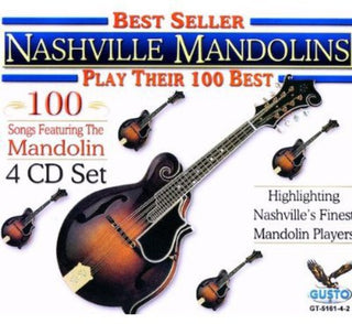 the album cover for Nashville Mandolins - Play Their 100 Best