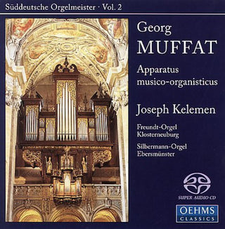 the album cover for G. MUFFAT - Apparatus Musico-Organisticus