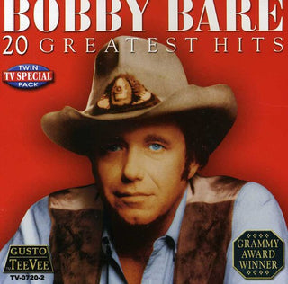 the album cover for Bobby Bare - 20 Greatest Hits