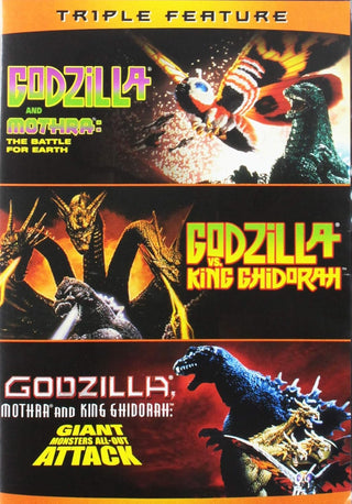 Godzilla And Mothra: The Battle For Earth/Godzilla Vs. King Ghidorah/Godzilla, Mothra, And King Ghidorah: Giant Monsters All-Out Attack