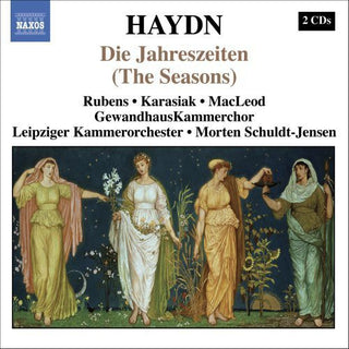 the album cover for Morten Schuldt-Jensen - Die Jahreszeite (The Seasons)
