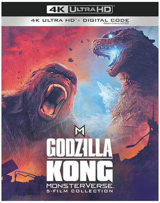 Godzilla/Kong MonsterVerse 5-Film Collection (4K)