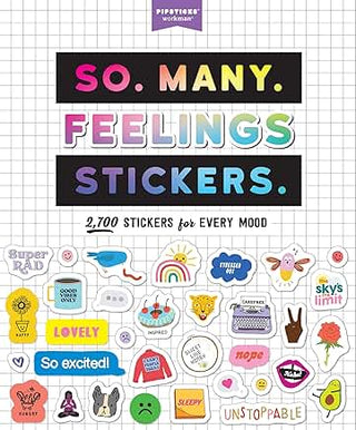 So. Many. Feelings Stickers.: 2,700 Stickers for Every Mood