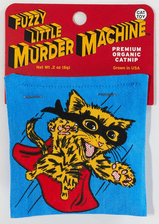 Fuzzy Little Murder Machine Catnip Toy