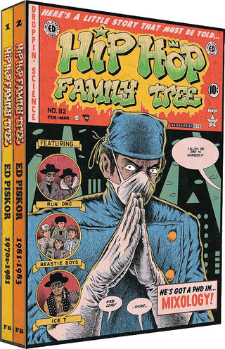 Ed Piskor- Hip Hop Family Tree 1975-1983 Vols. 1-2  (W/ Bonus Mini Comic)