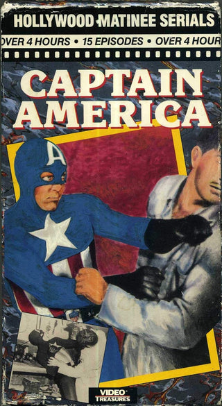 Captain America: Hollywood Matinee Serials (2xVHS Set)