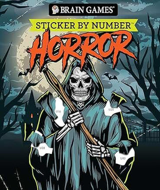 Sticker by Number: Horror