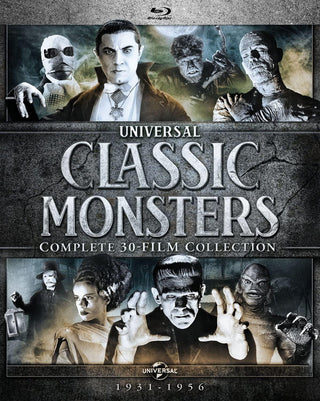 Universal Classic Monsters Complete 30-Film Collection Box Set (Corner Dinged)