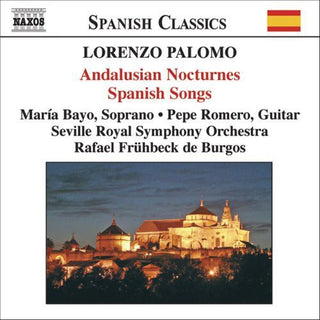 the album cover for MARIA BAYO - Andalusian Nocutrnes