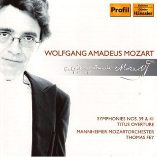 the album cover for Thomas Fey - Symphony 39 & 41