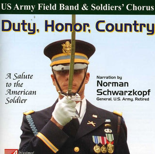the album cover for Norman Schwarzkopf - Duty, Honor, Country