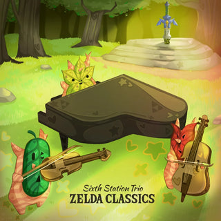 Sixth Station Trio- Zelda Classics (Teal Marbled Vinyl)