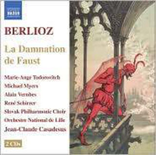 the album cover for D. Mulhaud - La Damnation de Faust