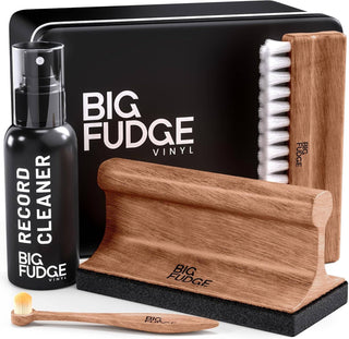 Big Fudge 4pc Record Cleaning Kit w/ Tin