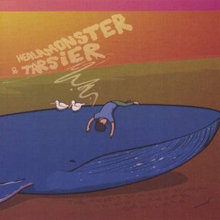 the album cover for Healamonster & Tarsier - Healamonster & Tarsier : Heart of a Blue Whale Is the Size of a Small Car