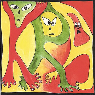 the album cover for Kra - Guttural Shock