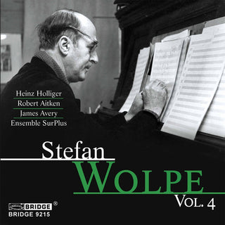 the album cover for ImpatienS - Music of Stefan Wolpe 4