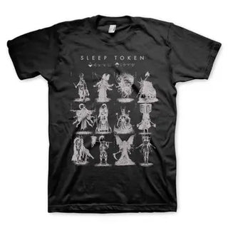 Sleep Token Invert T-Shirt, Black