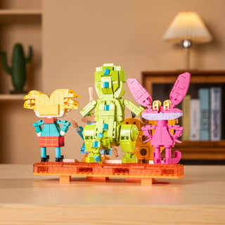 Nickelodeon 90's Icons Brickcraft Brick Building Set