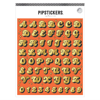 You're Golden Big Alphabet Stickers (5 sheets)