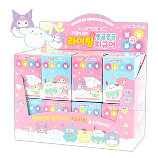 Sanrio Mood Lighting Charaters Figure Key RIng Zipper Charm (Blind Box)
