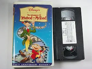 The Adventures of Ichabod and Mr. Toad (Clamshell Case) (Used VHS)