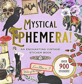 Mystical Ephemera! An Enchanting Vintage Sticker Book (over 900 stickers)