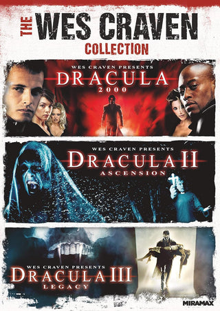 Wes Craven Collection: Dracula 3 Film Set (Dracula 2000/Dracula II/Dracula III)