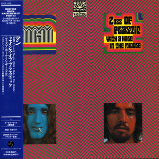 the album cover for Man - 2 Ozs of Plastic with a Hole in Midd
