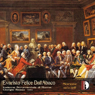the album cover for Giorgio Sasso - Violin Sonatas