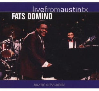 the album cover for Fats Domino - Live From Austin, Texas